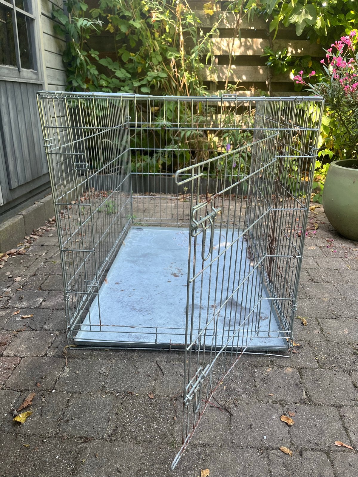 Honden bench gratis, Dieren en Toebehoren, Hondenbenches, Ophalen, Gebruikt