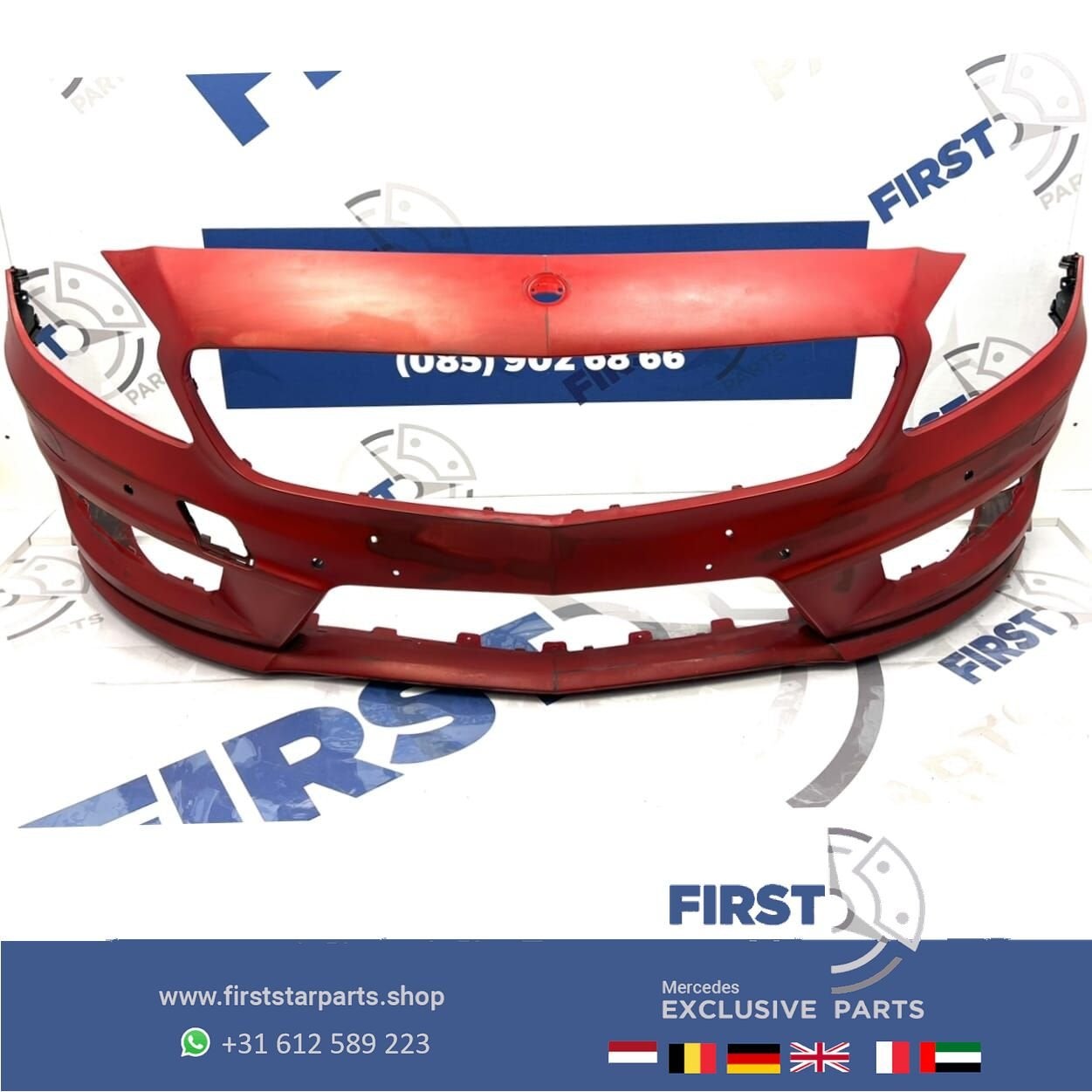 W176 BUMPER AMG LINE VOORBUMPER ORIGINEEL Mercedes A Klasse, Auto-onderdelen, Gebruikt, -, Voor, Ophalen of Verzenden