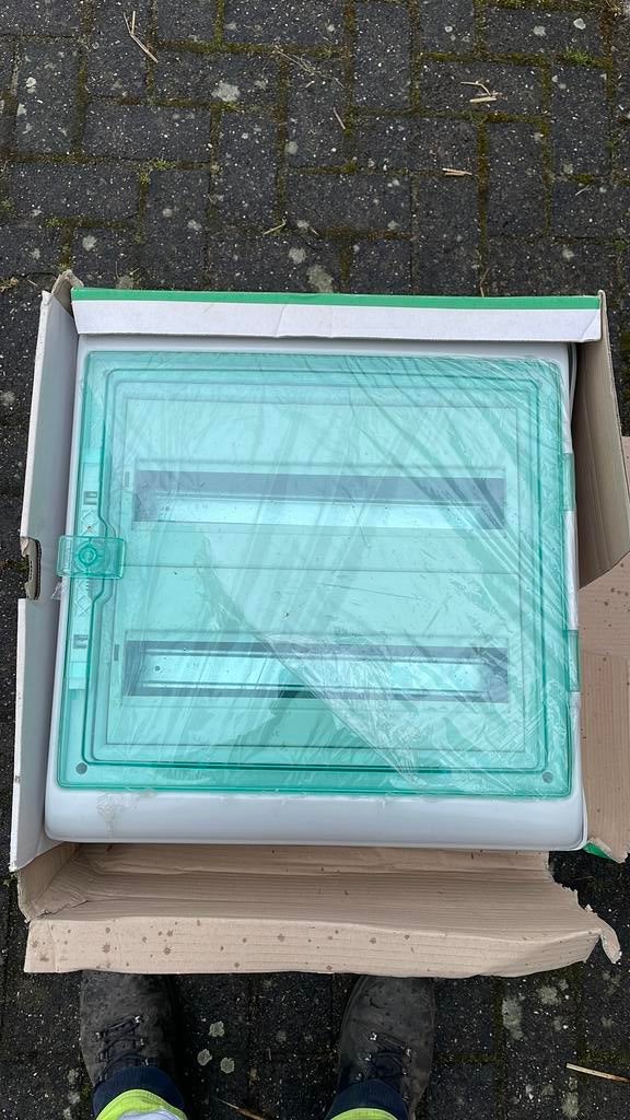 Te koop Schneider installatie kast nieuw in verpakking, Doe-het-zelf en Verbouw, Elektra en Kabels, Ophalen, Zo goed als nieuw