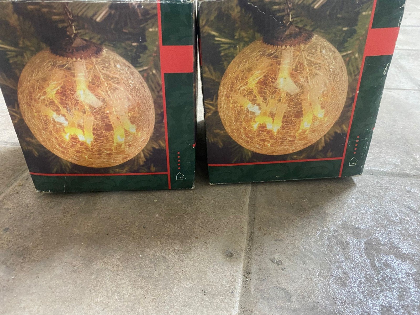 Te koop glazen kerstballen kerst, Ophalen of Verzenden, Zo goed als nieuw