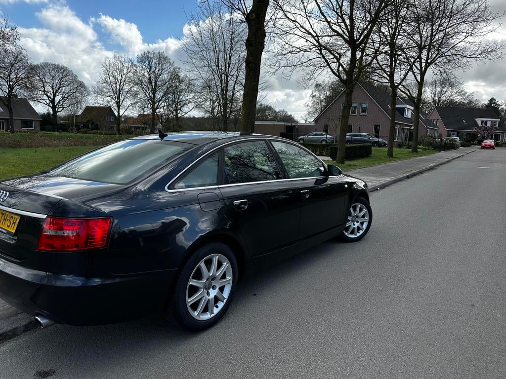 Audi A6 3.2 FSI 188KW Quattro Tiptr. 2004 Zwart, Auto's, Audi, Particulier, A6, Benzine, E, Sedan, Automaat, Geïmporteerd, Zwart