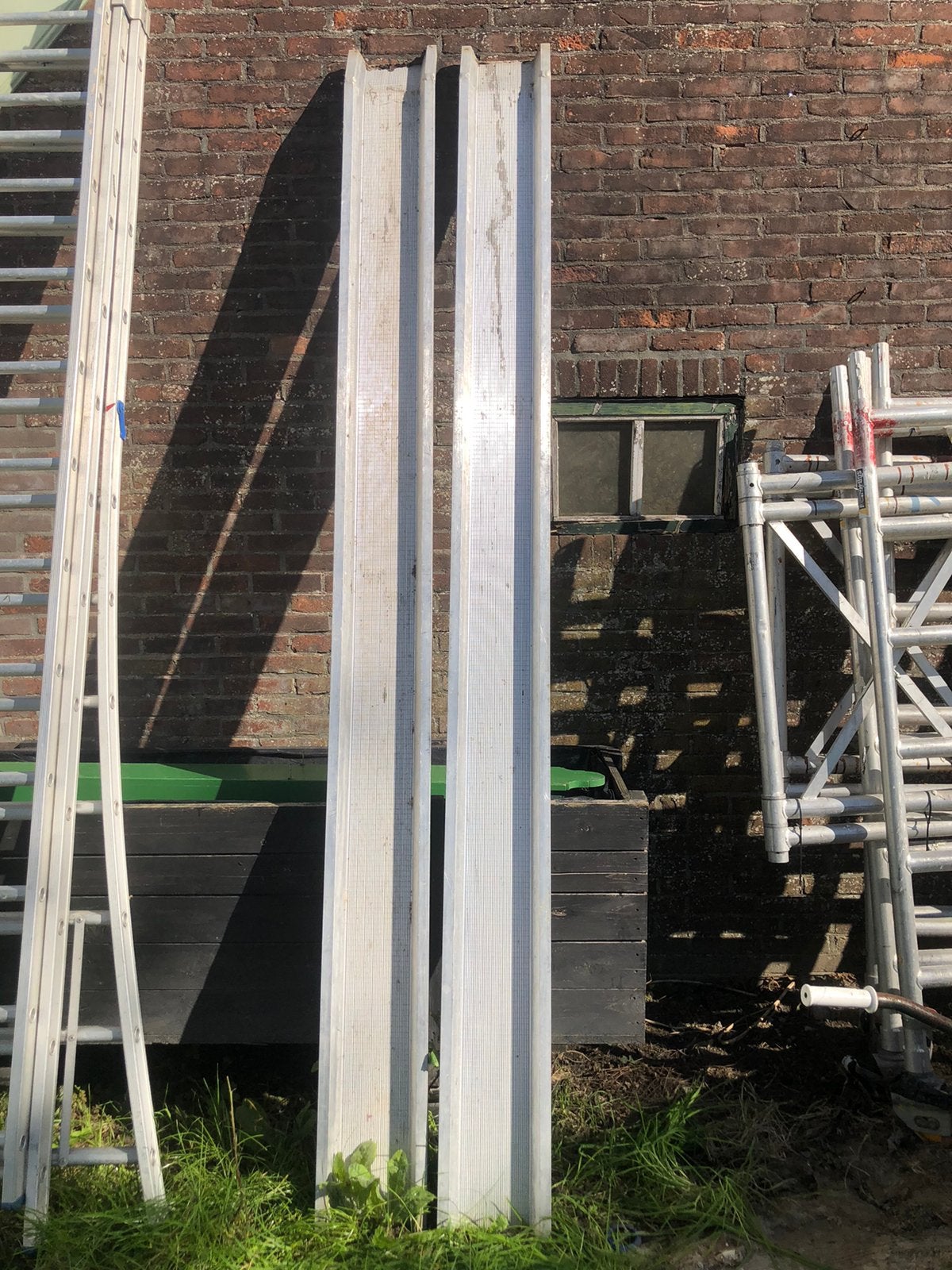 Oprij planken aluminium