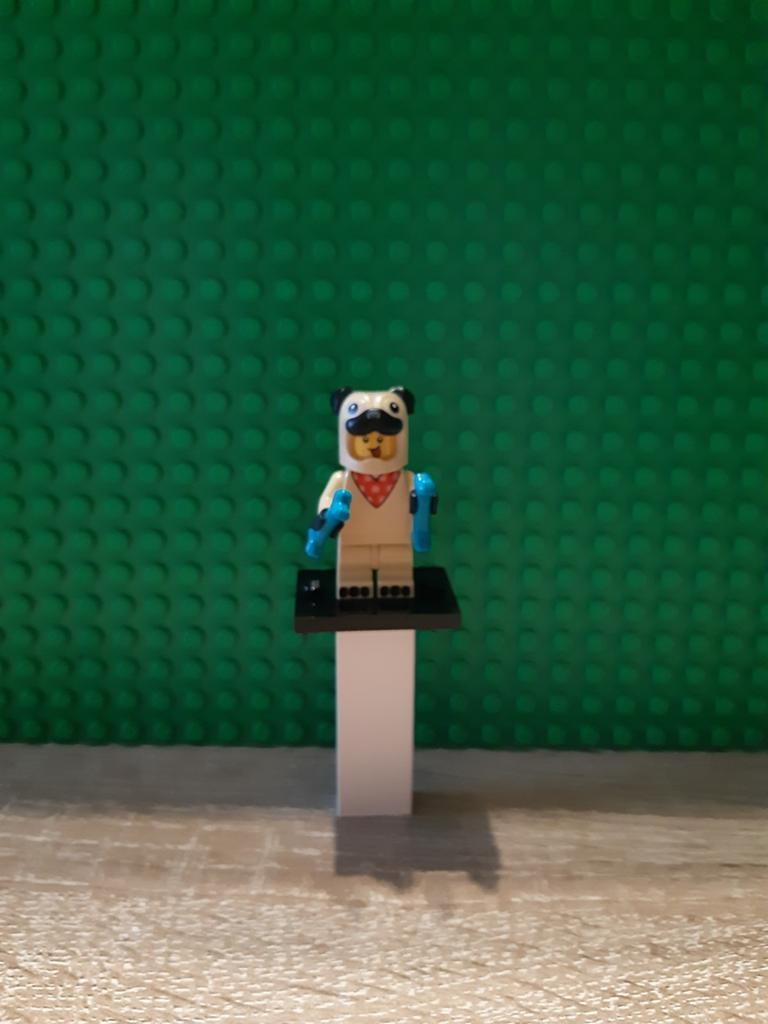 Lego minifig series 21 pug costume guy, Ophalen, Overige thema's, Lego, Zo goed als nieuw