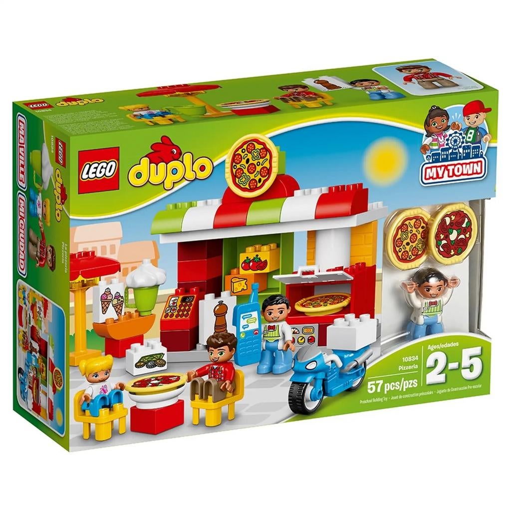 Lego Duplo pizzeria, Ophalen of Verzenden, Zo goed als nieuw, Duplo