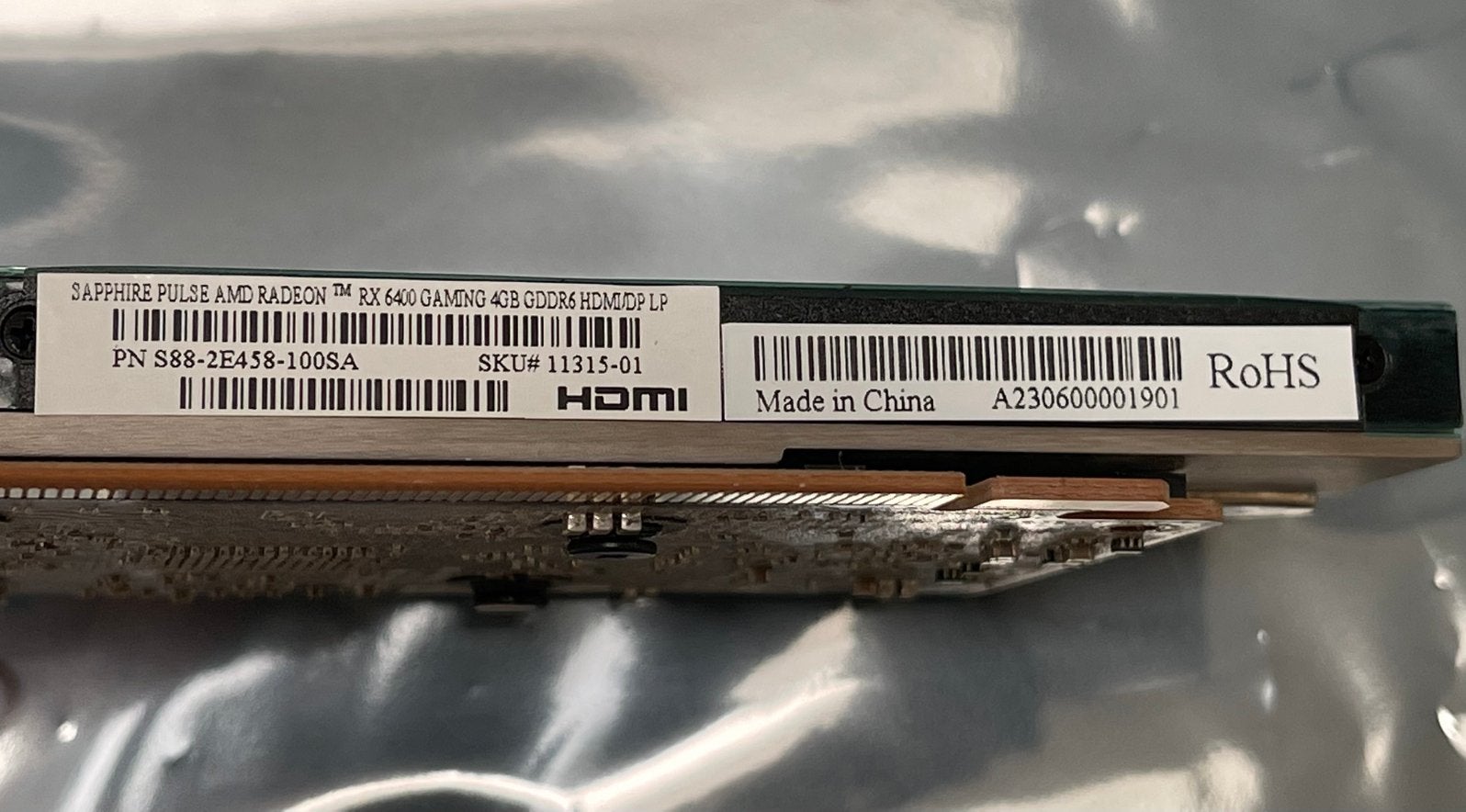 Radeon RX 6400 AMD-videokaart, Computers en Software, Videokaarten, Gebruikt, GDDR6, PCI-Express 4, Ophalen of Verzenden