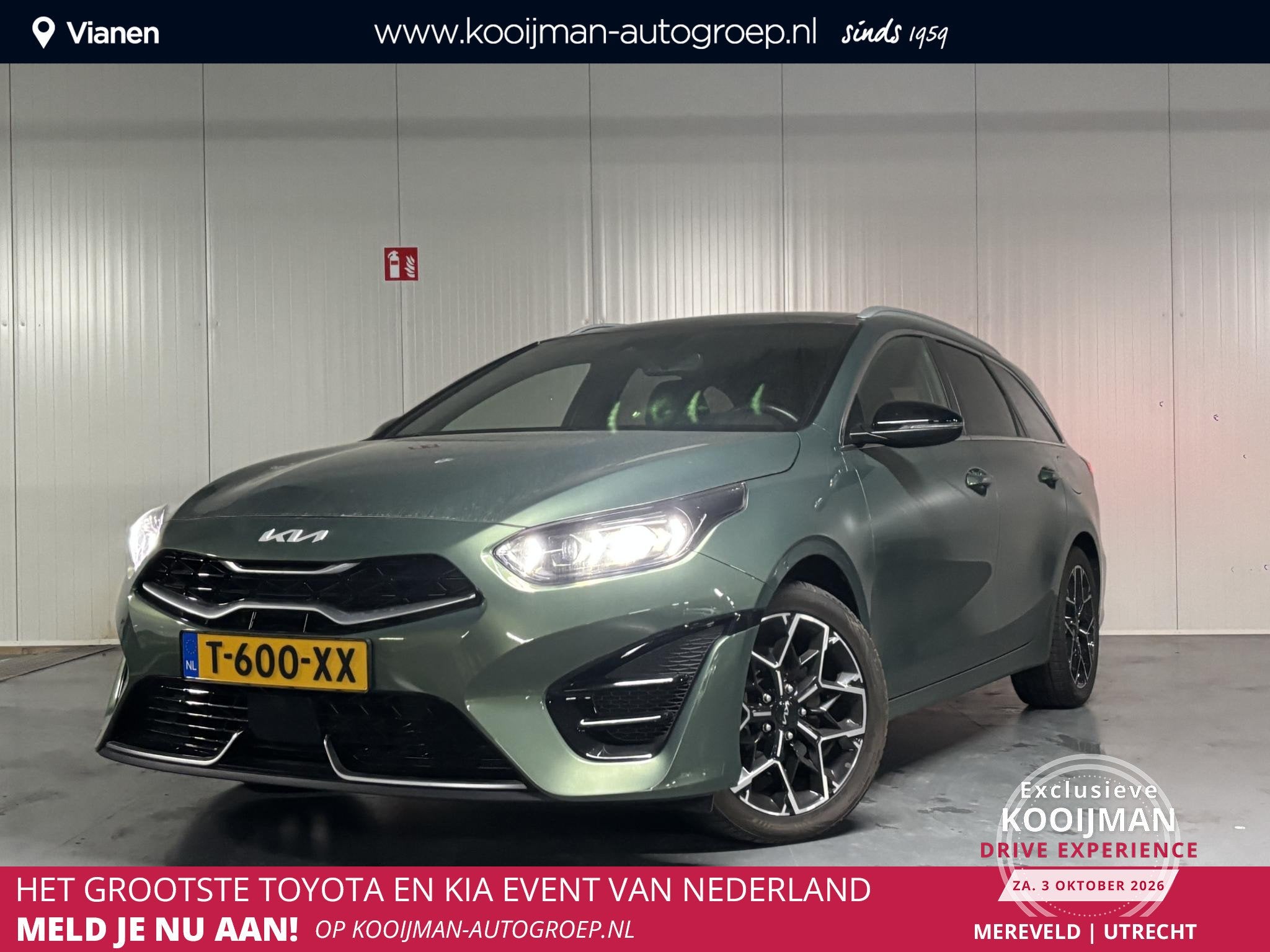 Kia Ceed Sportswagon 1.0 T-GDi GT-Line, Auto's, Gebruikt, Euro 6, Origineel Nederlands, Handgeschakeld