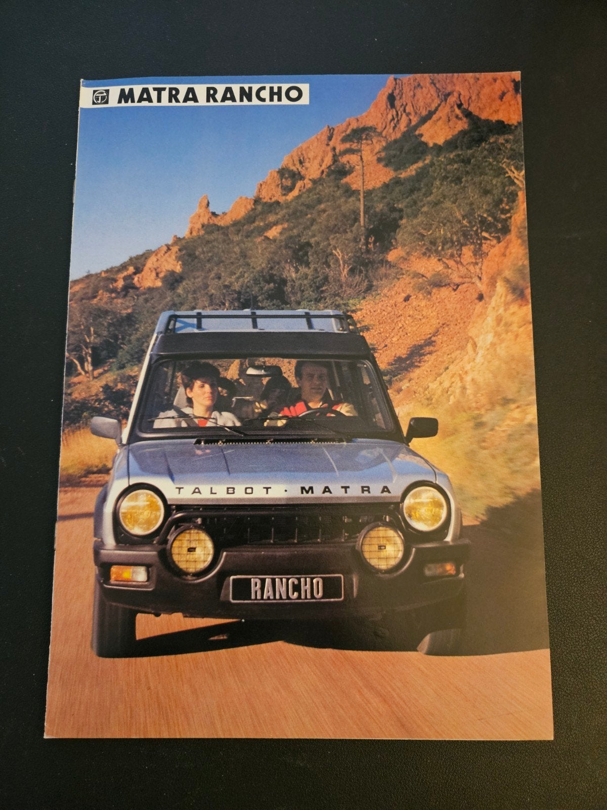 Brochure Talbot Matra Rancho, Ophalen of Verzenden, Zo goed als nieuw, Overige merken