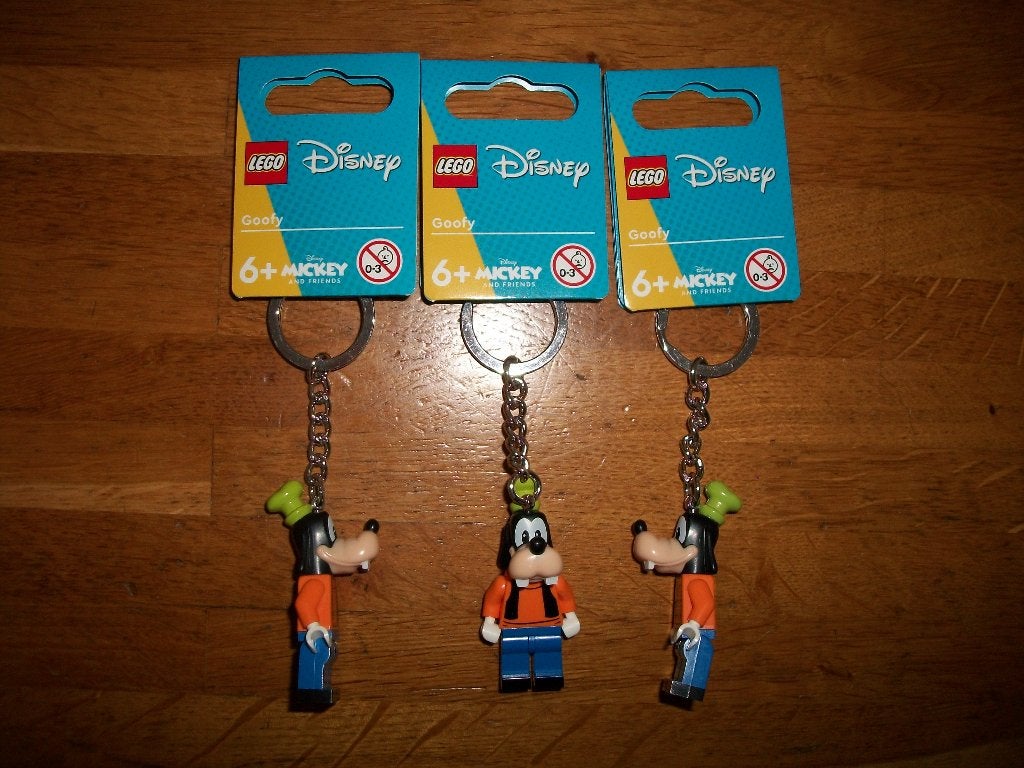 Sleutelhanger Disney Goofy, Ophalen of Verzenden, Nieuw, Compleet, Lego