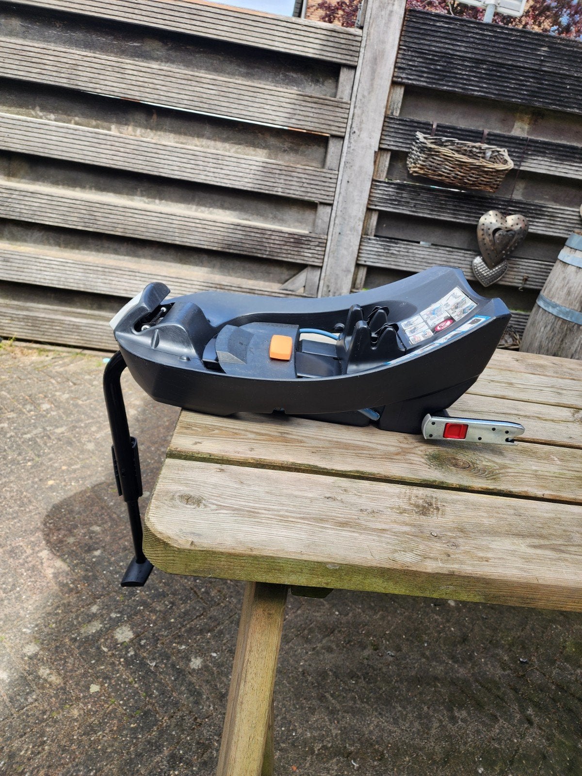 Cybex Base-fix Isofix basis voor autostoel, Autogordel of Isofix, Gebruikt, 0 t/m 13 kg, Ophalen
