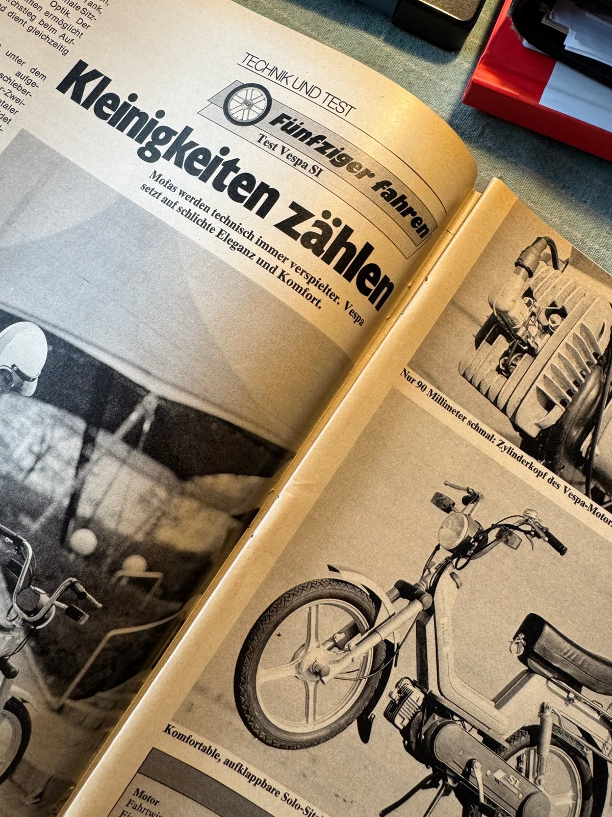 Test Vespa SI, Verzenden, Zo goed als nieuw, Motoren