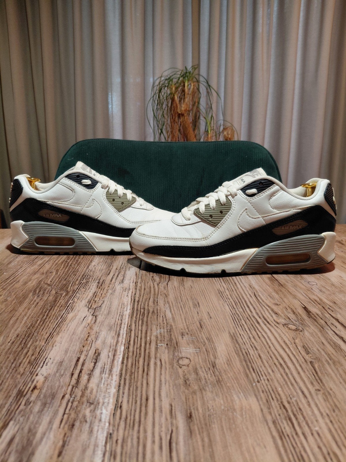 Nike Air Max 90 Leather 'Obsidian Blue' Size 38, Wit, Nike, Ophalen of Verzenden, Sneakers of Gympen