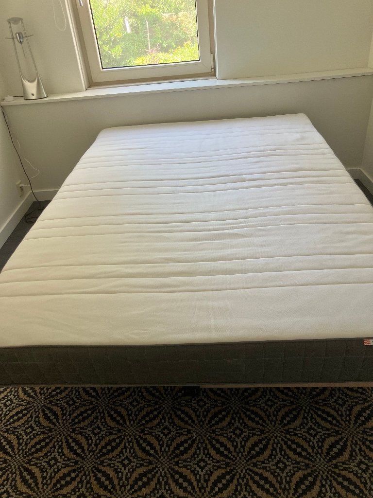 bed, Ophalen, Gebruikt, 140 cm, Twijfelaar