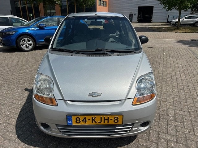 Chevrolet Matiz 0.8 Spirit AIRCO ELEKTR-PKKT NAP (bj 2009), Auto's, Voorwielaandrijving, Stof, Gebruikt, Metallic lak