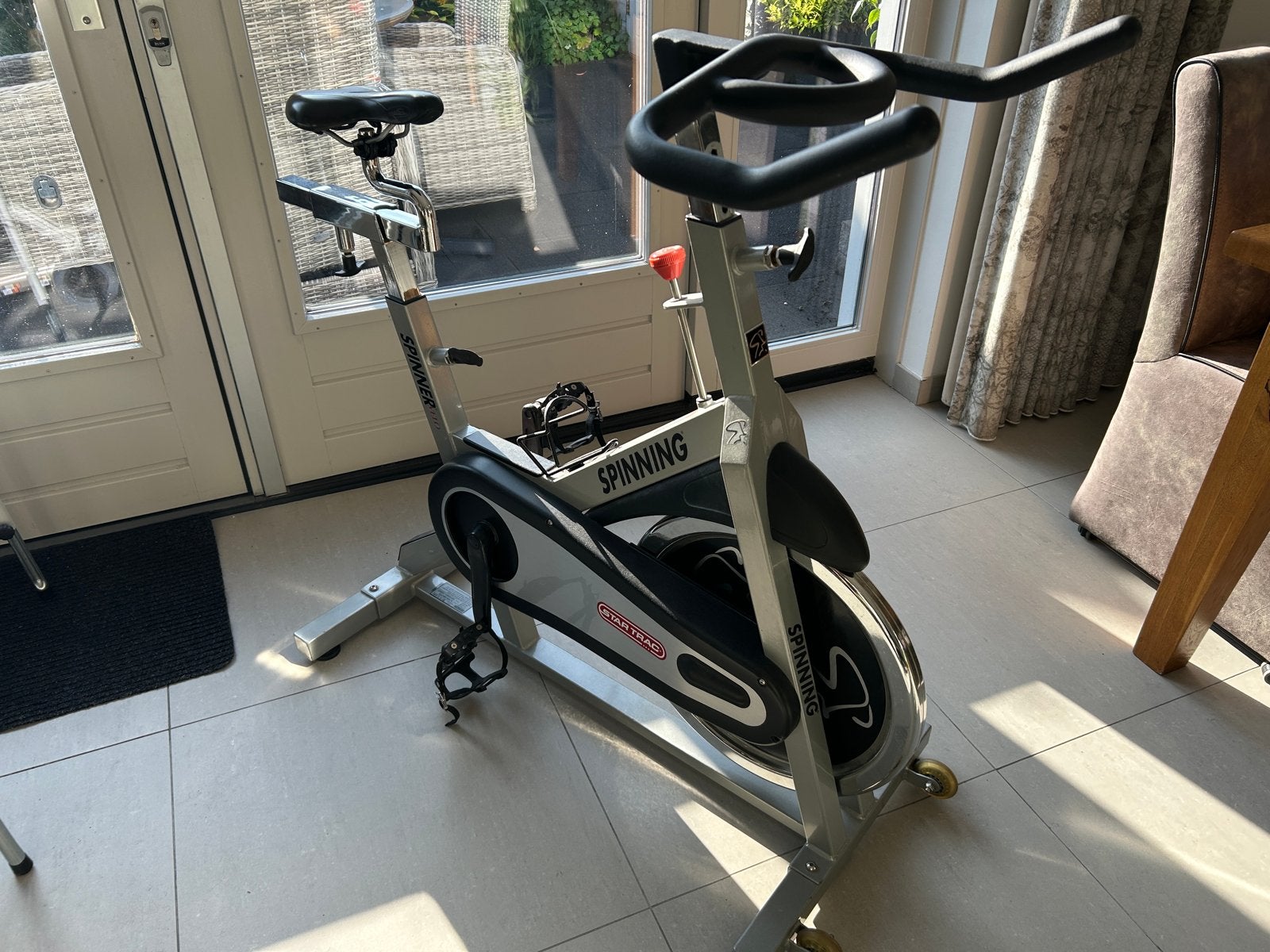Star Trac Spinner Pro Spinningbike. €325., Sport en Fitness, Fitnessapparatuur, Ophalen, Gebruikt, Spinningfiets, Metaal