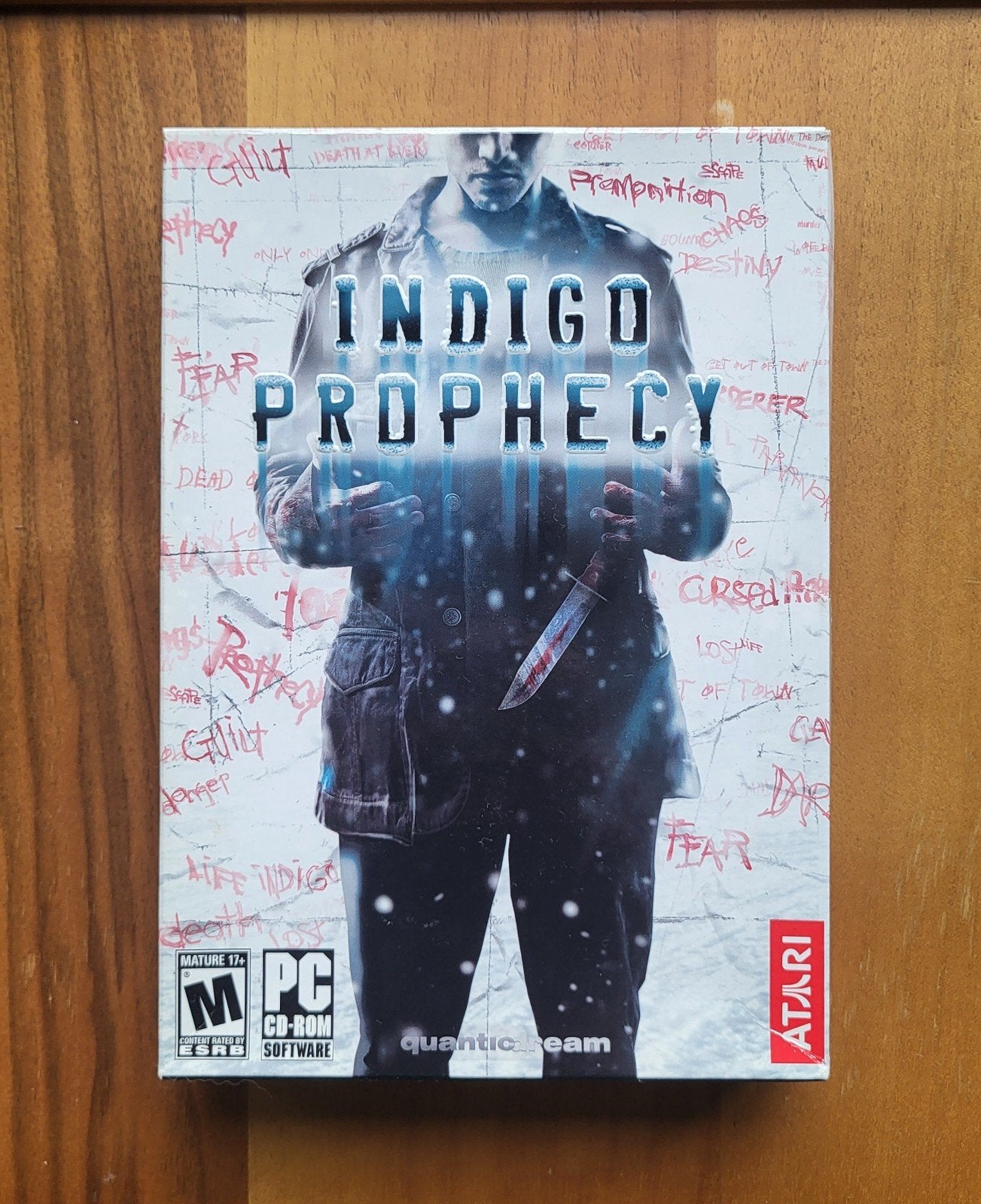 Indigo Prophecy / Fahrenheit Big Box / Small Box PC Game, Avontuur en Actie, Gebruikt, Vanaf 18 jaar, 1 speler