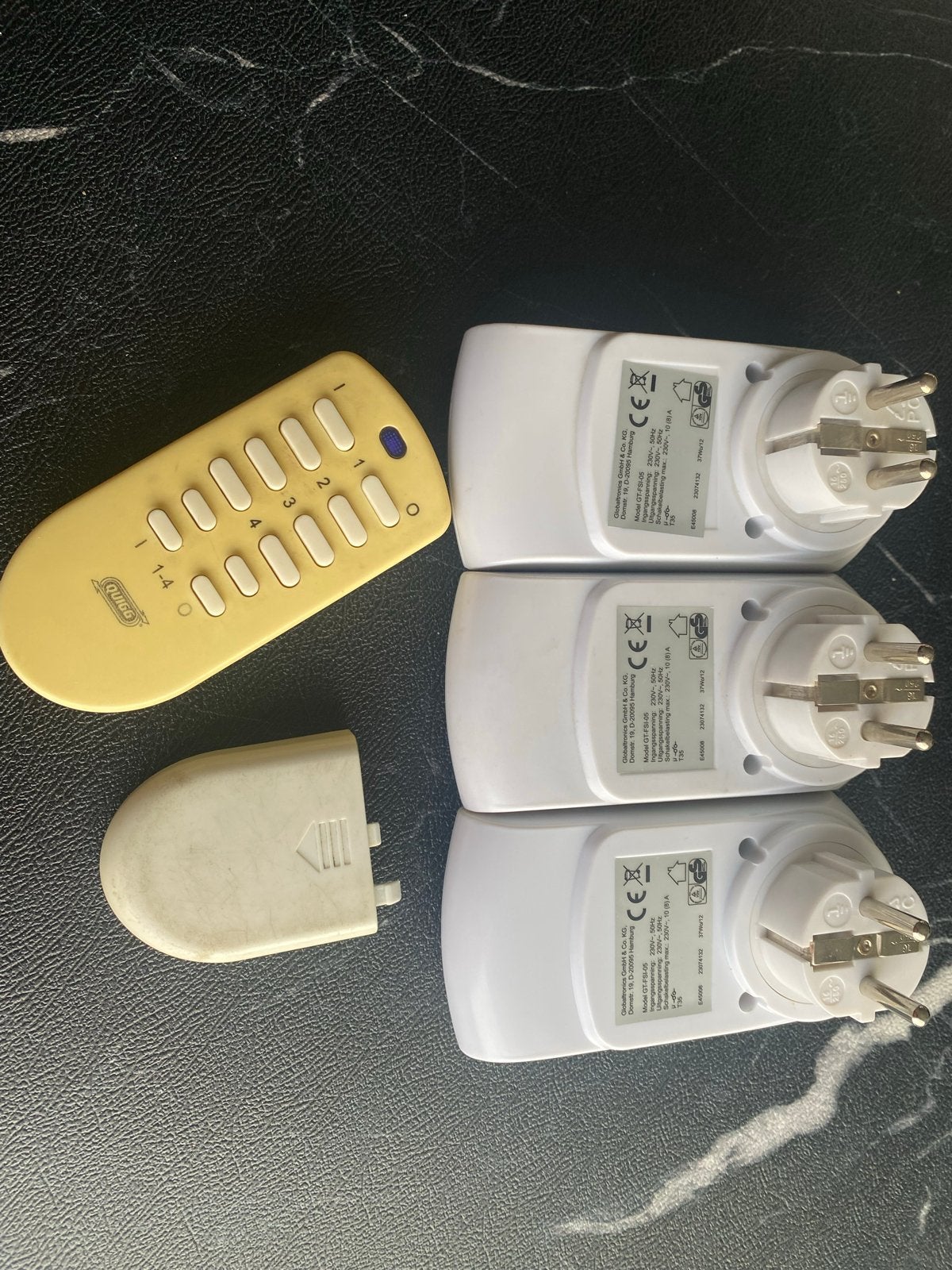 Quigg Afstandsbediening met 3 Schakelaars, Huis en Inrichting, Ophalen of Verzenden, Gebruikt