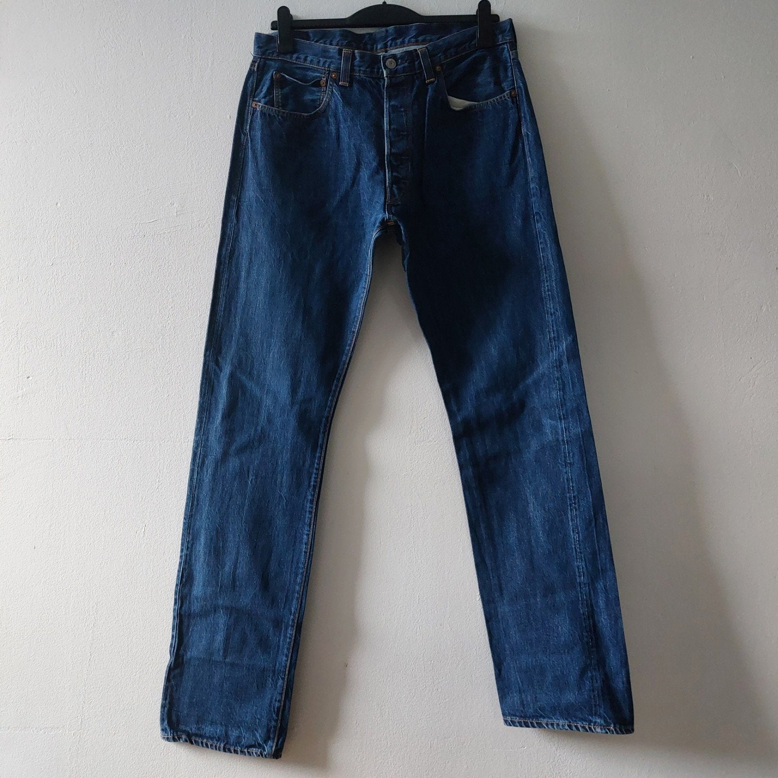 Levis Vintage Clothing USA 501XX big E Selvedge, Kleding | Heren, Levi's, Blauw, Ophalen of Verzenden, W33 - W34 (confectie 48/50)