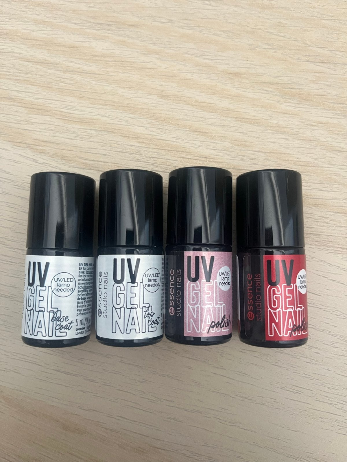 Essence UV Gel Nagellak Set - Base, Top & Kleuren, Sieraden, Tassen en Uiterlijk, Uiterlijk | Lichaamsverzorging, Nieuw, Overige typen