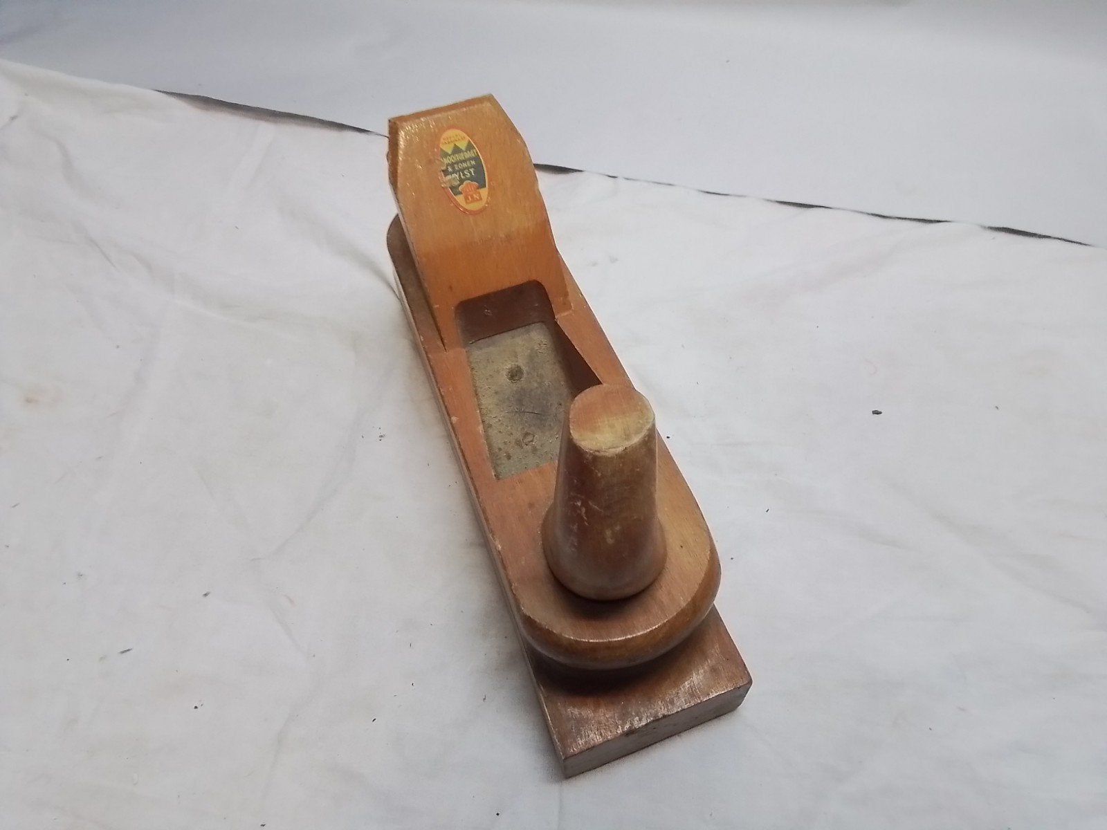 Vintage Nooitgedagt Houten Schaaf - Nederlands Fabrikaat, Ophalen of Verzenden, Gebruikt, Overige typen, Nooitgedacht