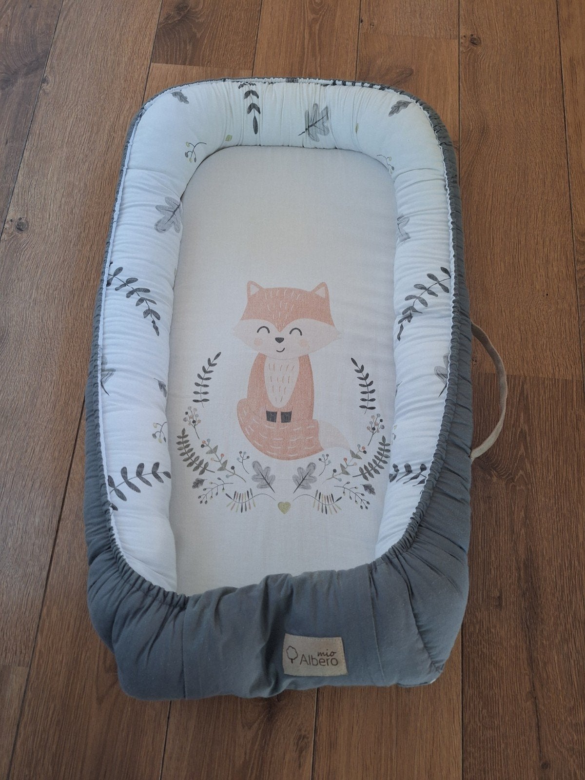 Mio Albero babynestje met vossenprint, Ophalen, Gebruikt, Overige typen