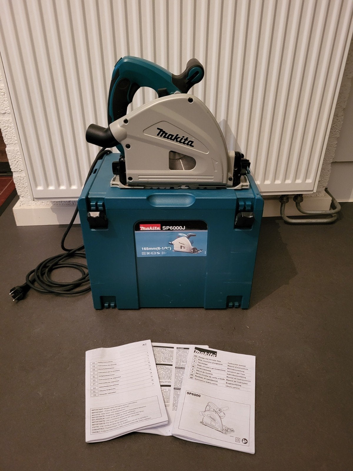 Makita SP6000J Invalzaag - Nieuwstaat - Bouwjaar 2022, Invalzaag, Ophalen of Verzenden, Zo goed als nieuw, Makita