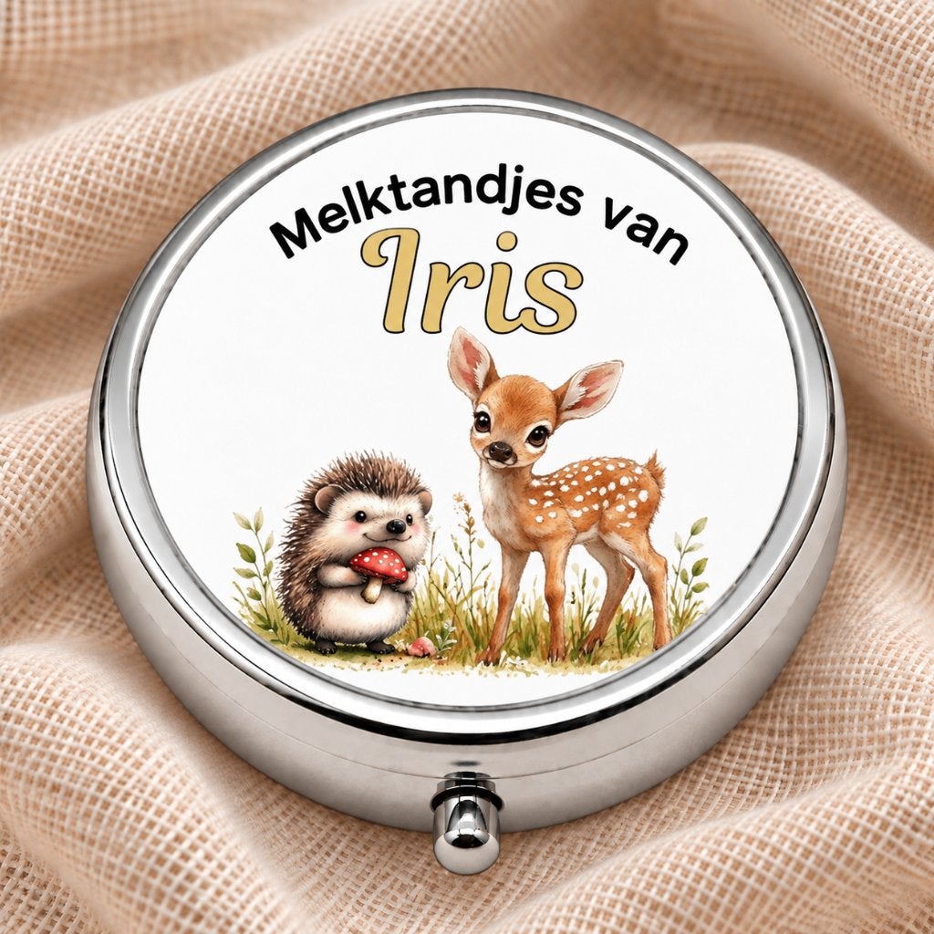 Verzilverd Tandendoosje, Ophalen of Verzenden, Nieuw