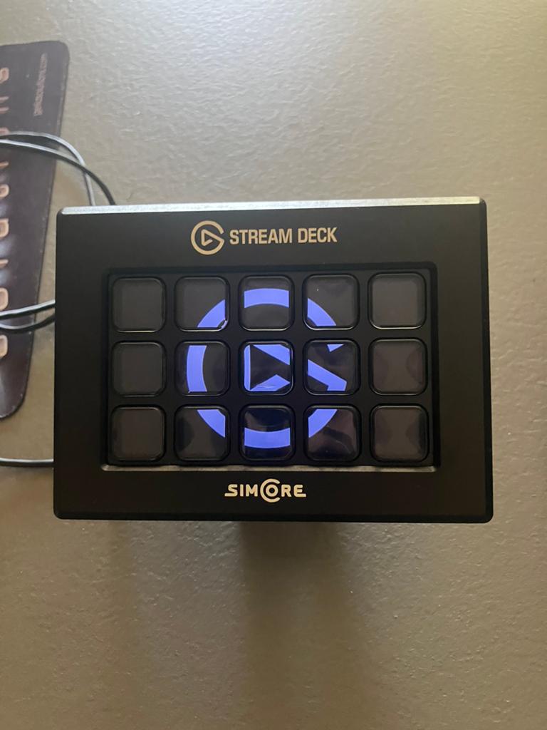 Streamdeck Elgato in Simcore case, Computers en Software, Ophalen of Verzenden, Gebruikt