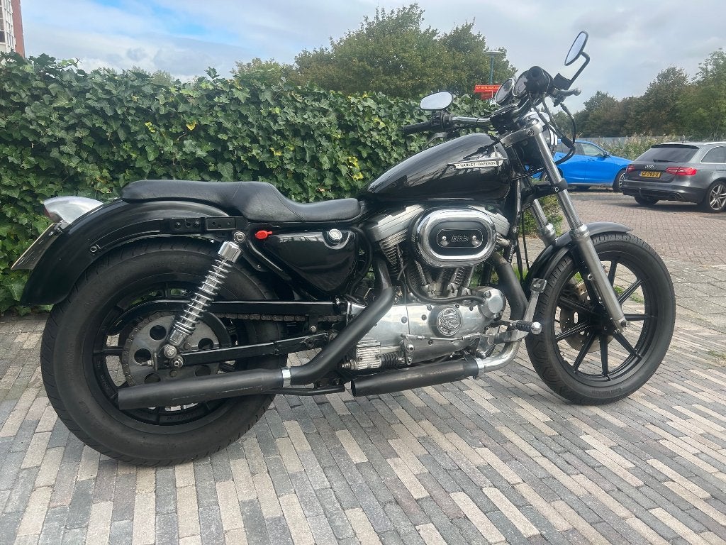 Harley Davidson XLH 883 Hugger BJ 1989  OPKNAPPER, 2 cilinders, Occasion, Chopper, 883 cc