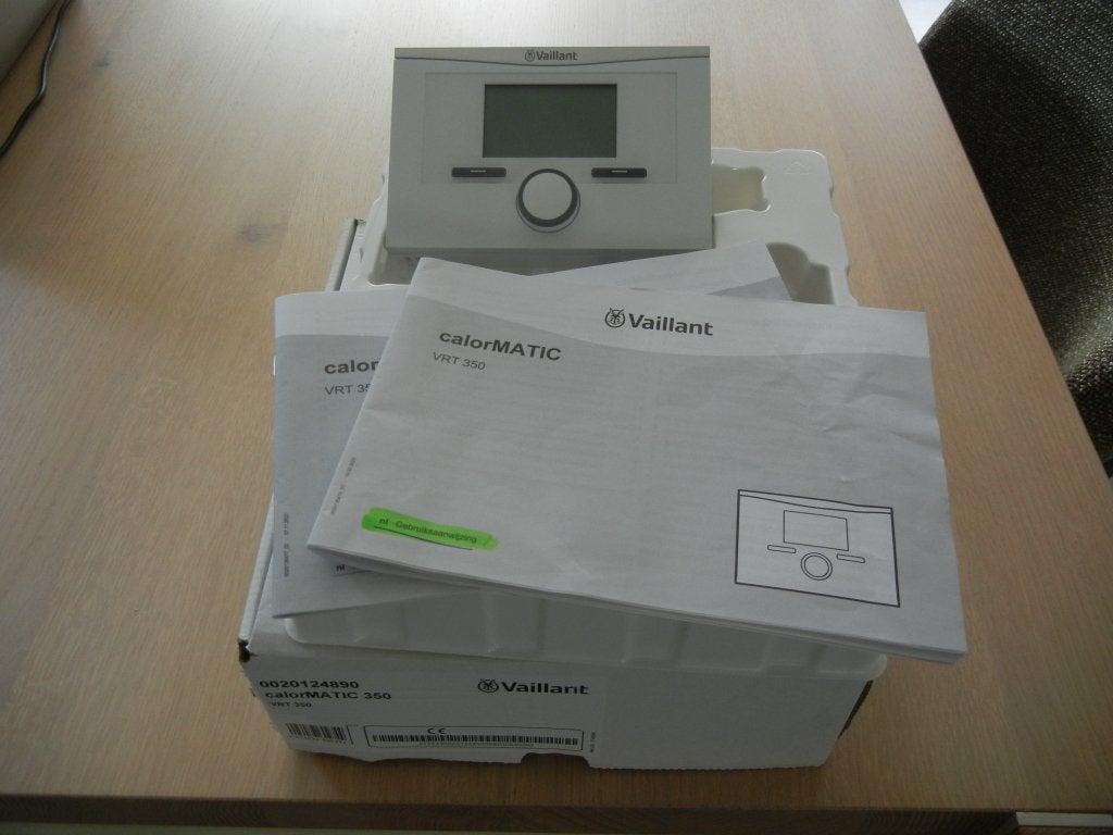 Te koop een Vaillant calorMATIC 350 Kamerthermostaat, Ophalen, Zo goed als nieuw