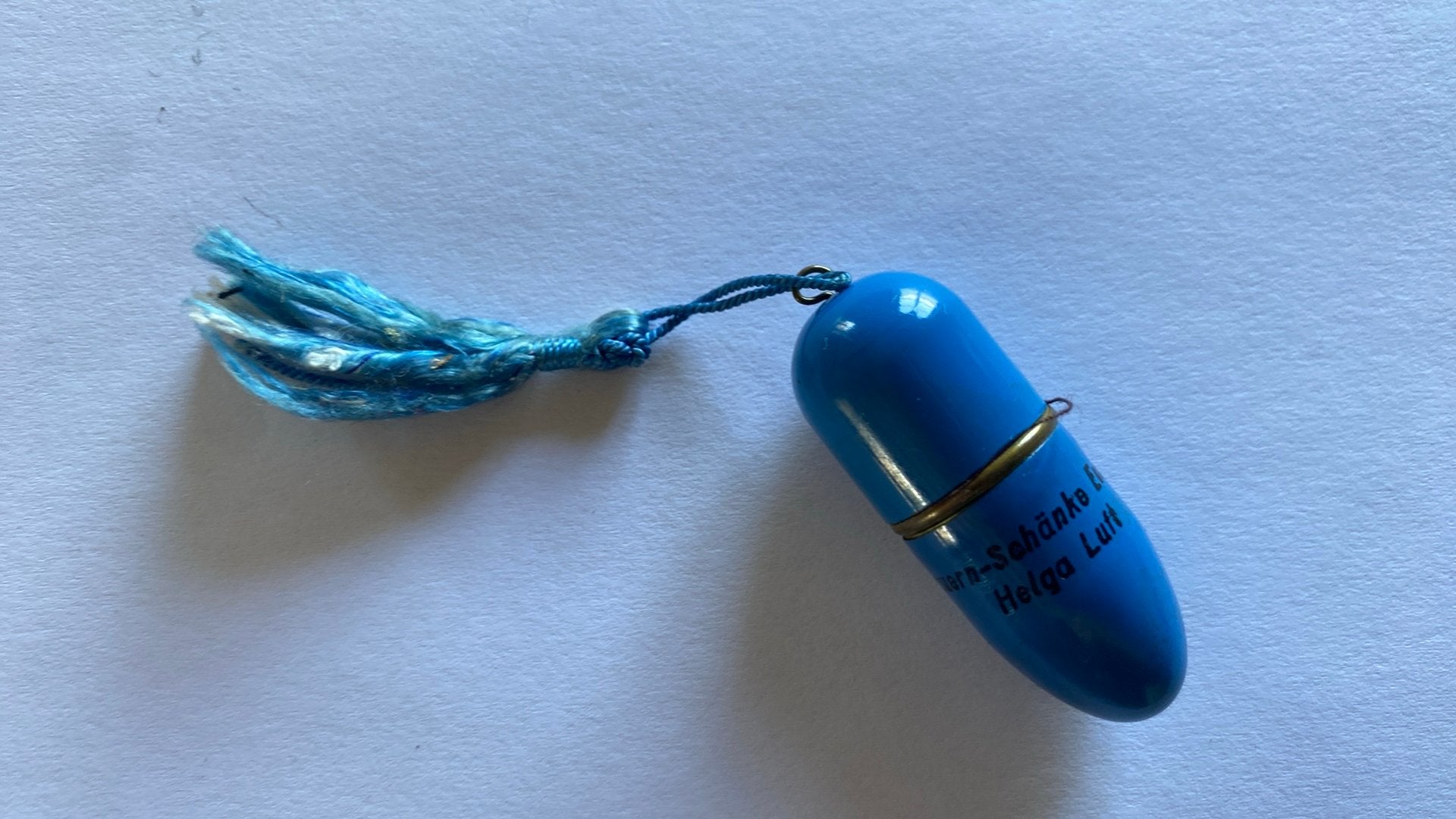 Vintage klein reisetui (koker) met garen en naalden, Antiek en Kunst, Ophalen of Verzenden