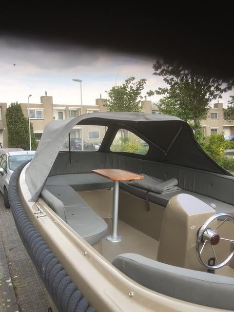 Liberty Tender 535 – 25pk Mercury – Incl. Trailer & Zonnedek, Watersport en Boten, Sloepen, Ophalen, Tender, Rondzit, 5 m