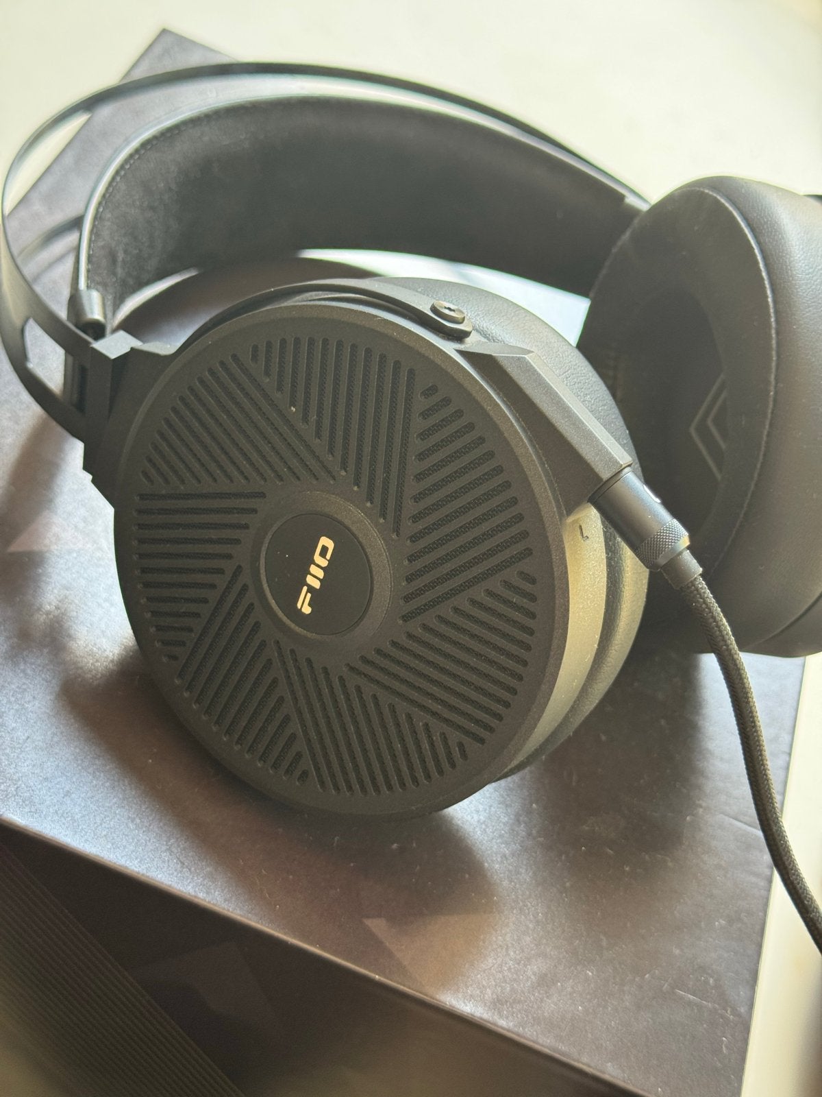 FiiO FT5 Open Planar Over-Ear Hoofdtelefoon zwart, Zo goed als nieuw, Zwart, Ophalen, Overige merken
