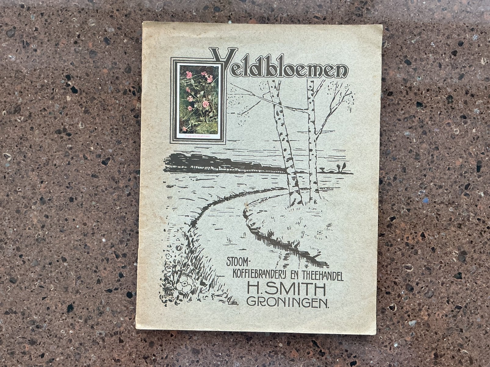 Plaatjesalbum  Veldbloemen  H Smith Groningen, Ophalen of Verzenden, Gelezen