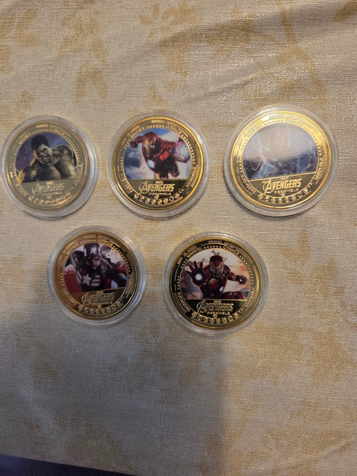 Marvel Avengers Munten, Ophalen of Verzenden, Overige materialen