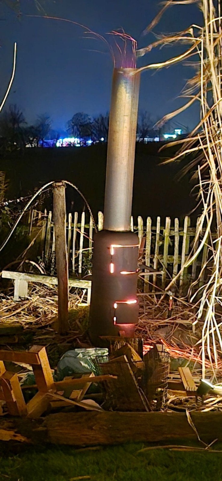 Zwembad houtkachel met RVS verwarmingselement, Ophalen