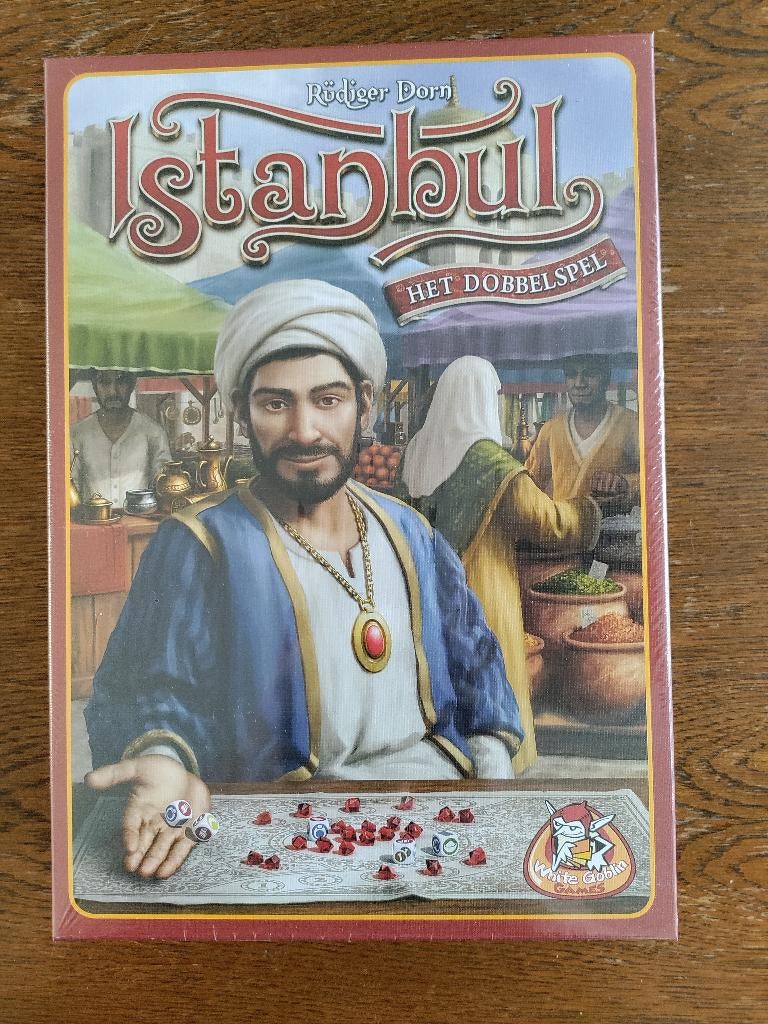 Te koop/ruil bordspel Istanbul dobbelspel (nieuw), Hobby en Vrije tijd, Een of twee spelers, Ophalen, Nieuw, White Goblin Games