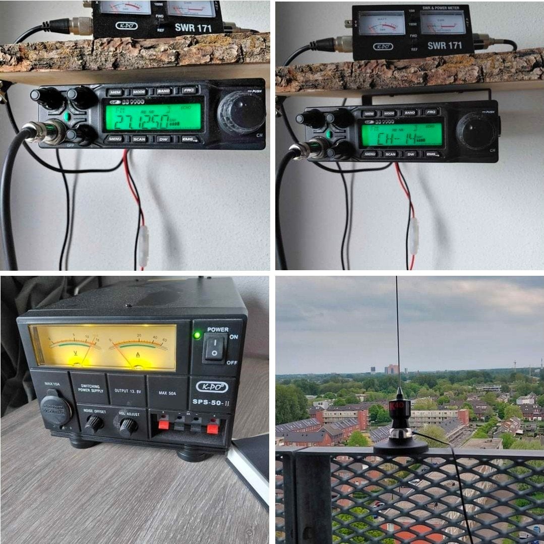 27 MC te koop, Telecommunicatie, Zenders en Ontvangers, Ophalen, Zo goed als nieuw