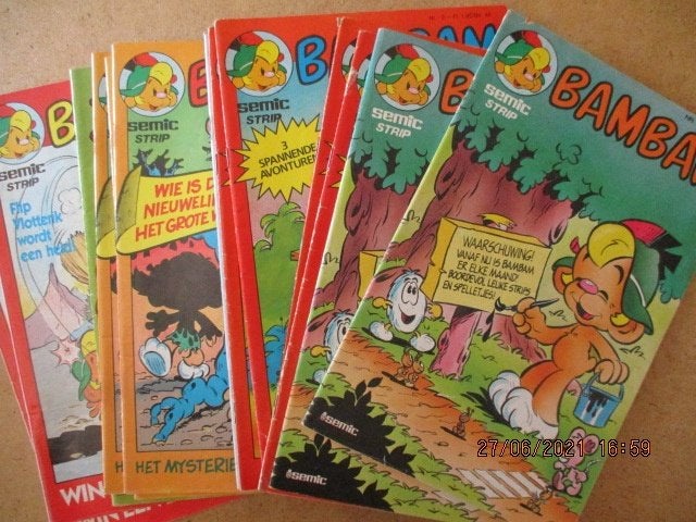 adv4625 bambam, Eén stripboek, Ophalen, Gelezen
