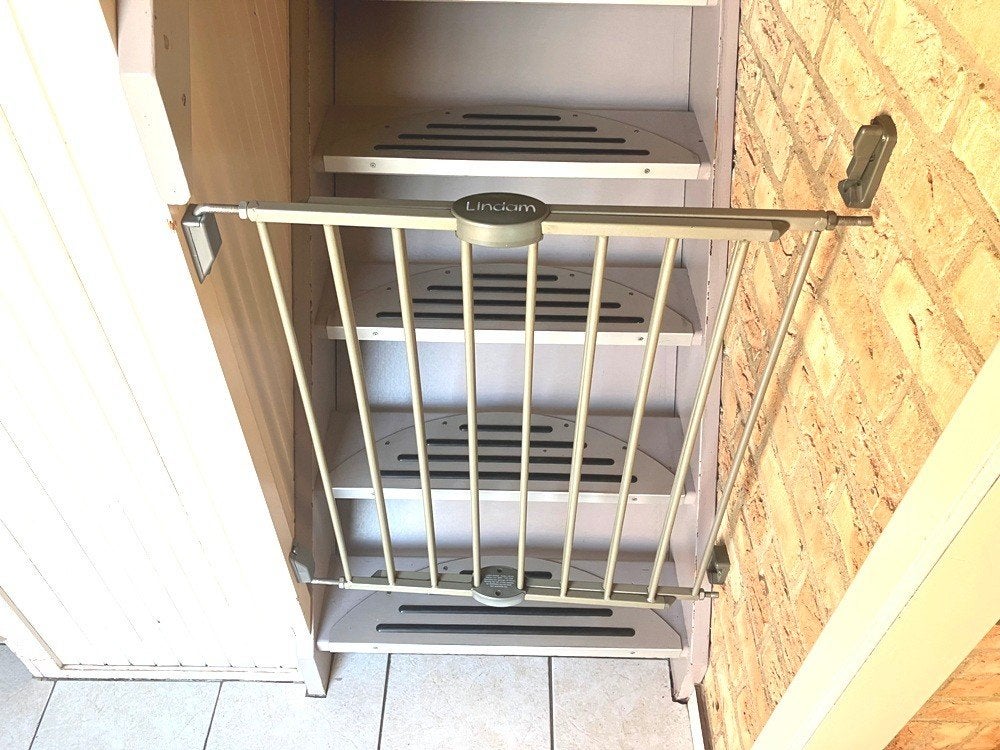 Traphekjes LINDAM set., Kinderen en Baby's, Traphekjes, Ophalen, Gebruikt, Metaal of IJzer, 100 tot 115 cm