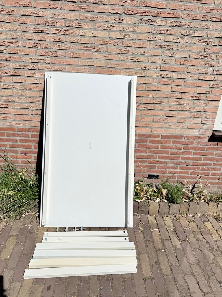 IKEA Melltorp tafel 125x75cm (gedemonteerd), Huis en Inrichting, Tafels | Eettafels, Gebruikt, 100 tot 150 cm, Tot twee personen