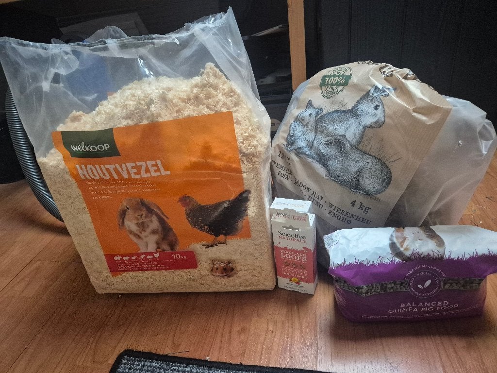 Gratis cavia benodigdheden, Dieren en Toebehoren, Dierenvoeding, Ophalen, Knaagdier of Konijn