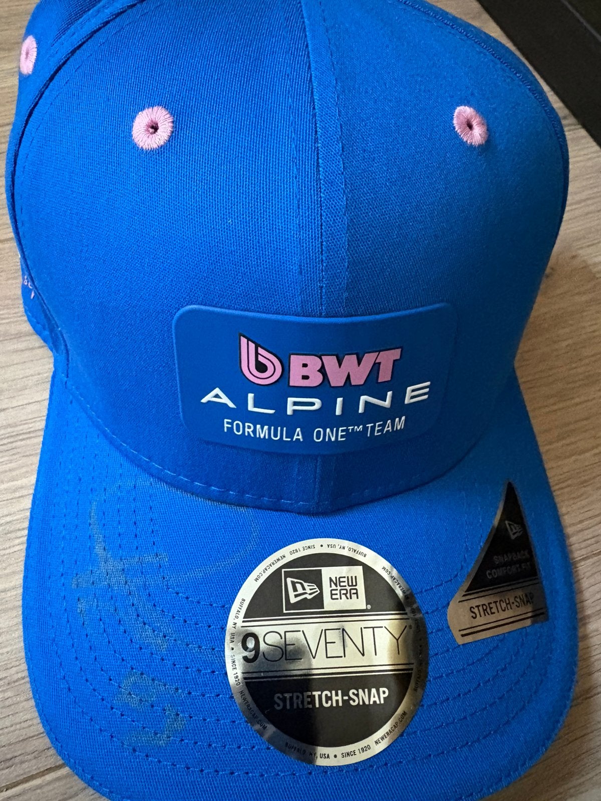 Gesigneerde pet Franco Colapinto Alpine F1, Verzamelen, Ophalen of Verzenden, Nieuw, Formule 1