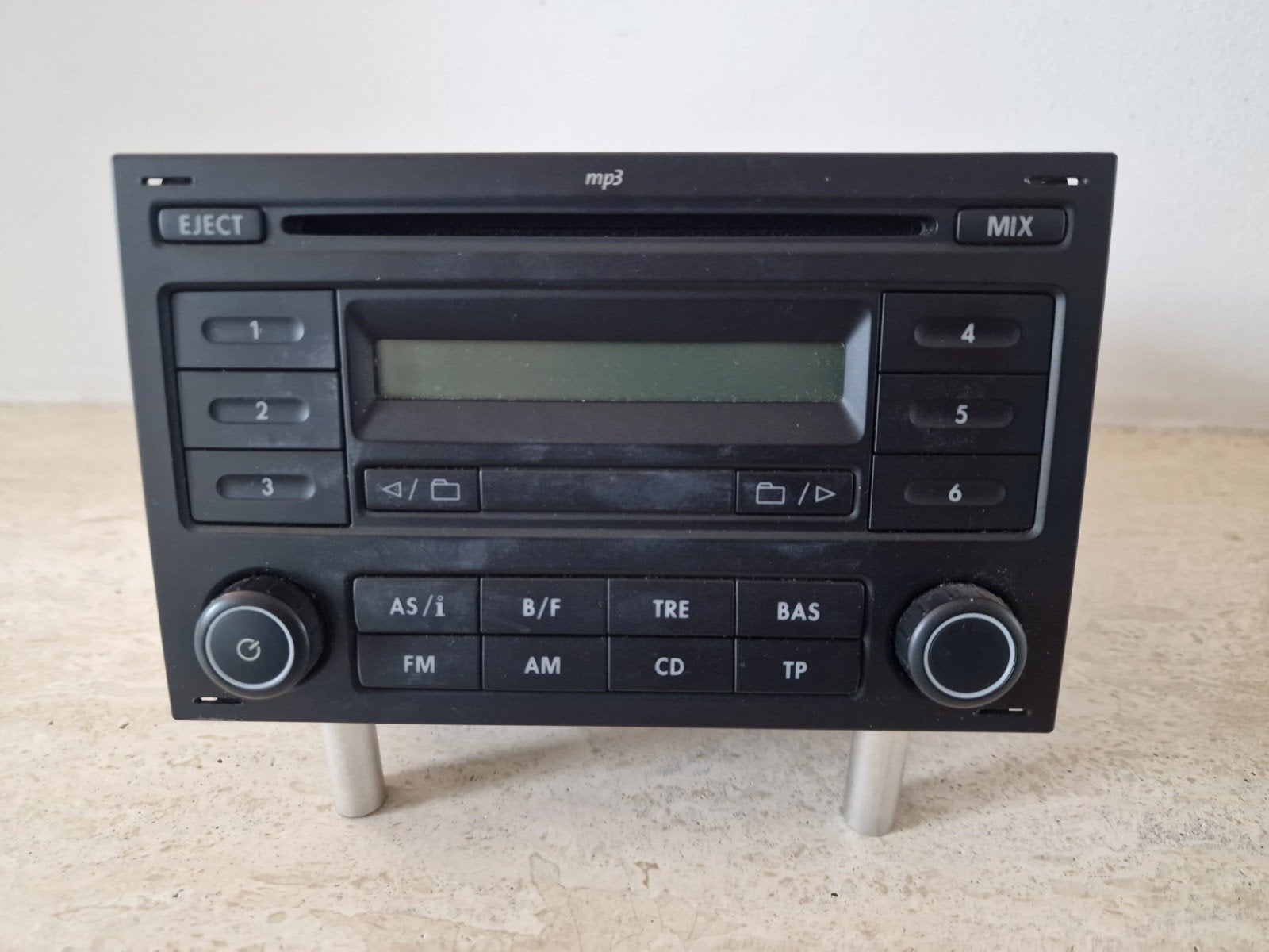 Originele Volkswagen RCD200 Polo GP MP3 BVX Radio, Auto diversen, Autoradio's, Ophalen of Verzenden, Gebruikt