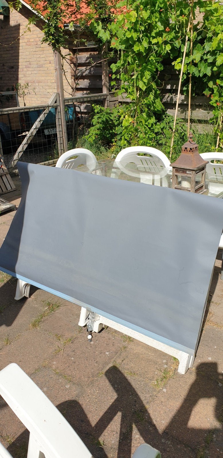 verduisterend rolgordijn 151x180, Ophalen, Gebruikt, 180 cm, Verduisterend