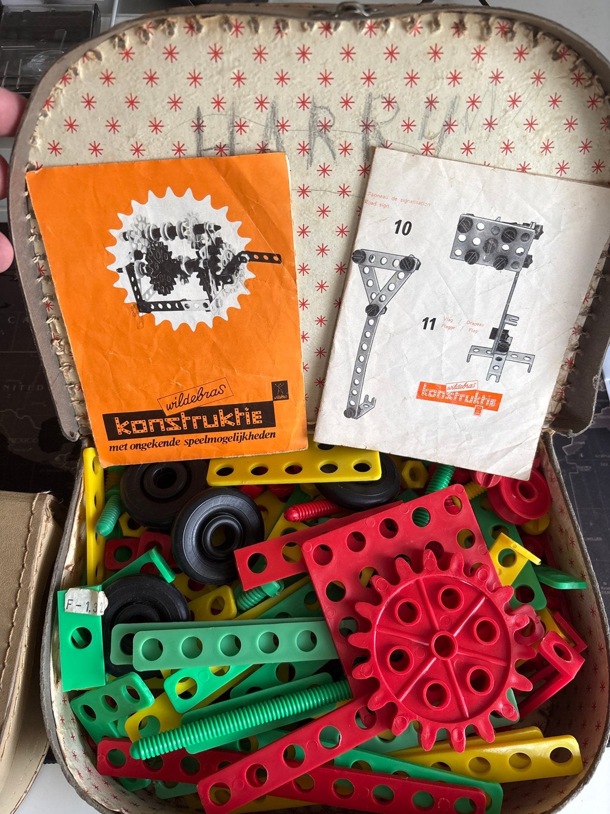 Vintage Wildebras Konstruktie Bouwset met Boekjes, Ophalen of Verzenden, Gebruikt, Overige merken