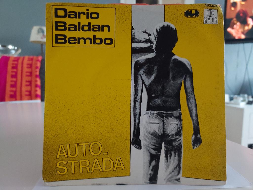 7" Single Dario Baldan Bembo - AutoStrada / Per QuelChe Sei, Ophalen of Verzenden, Gebruikt, Pop