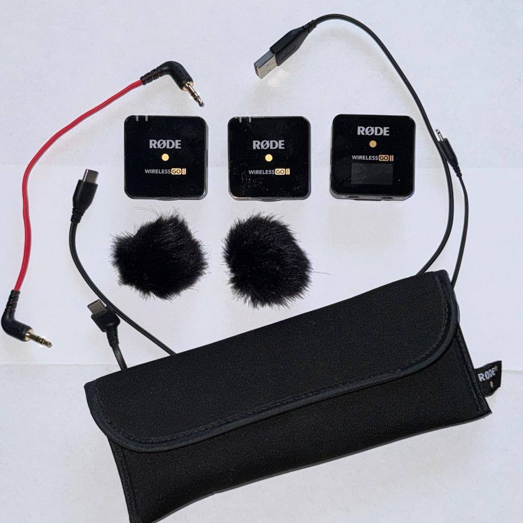 Rode Wireless GO II Draadloze Microfoon Set, Ophalen of Verzenden, Zo goed als nieuw, Overige typen