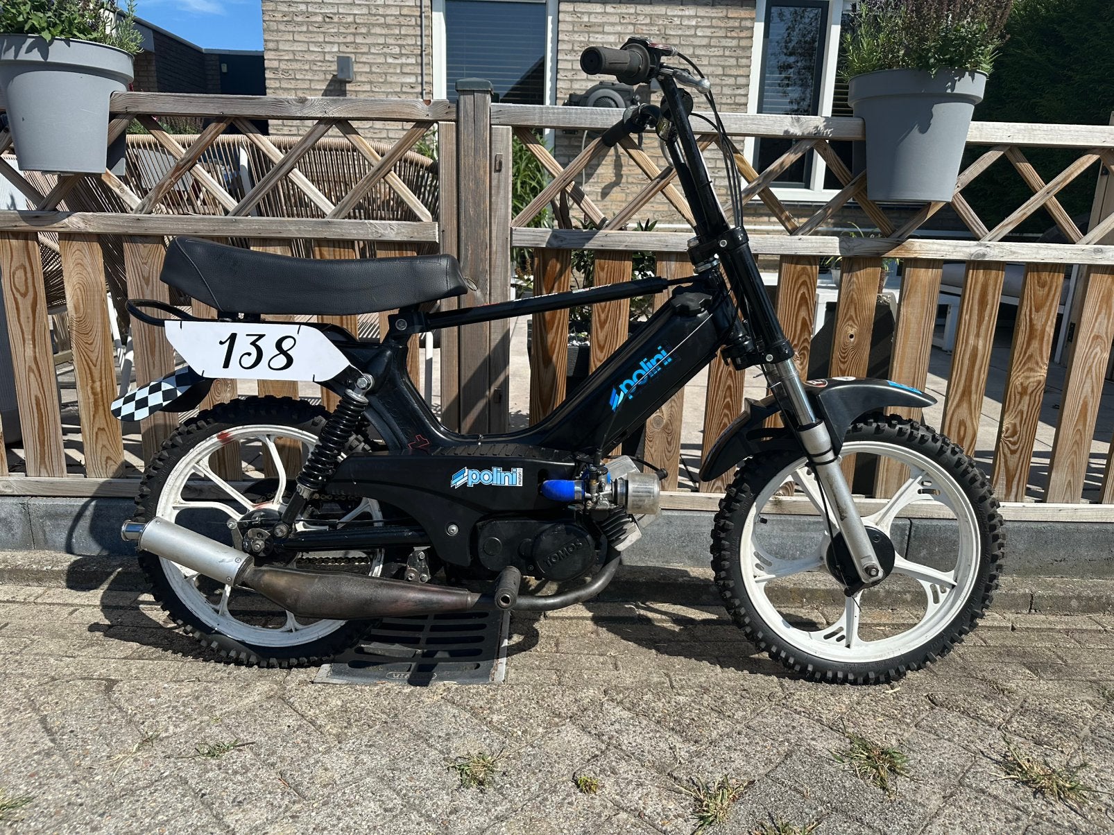 Te koop, crosklare tomos, Fietsen en Brommers, Brommers | Tomos, Gebruikt, Overige modellen, Ophalen