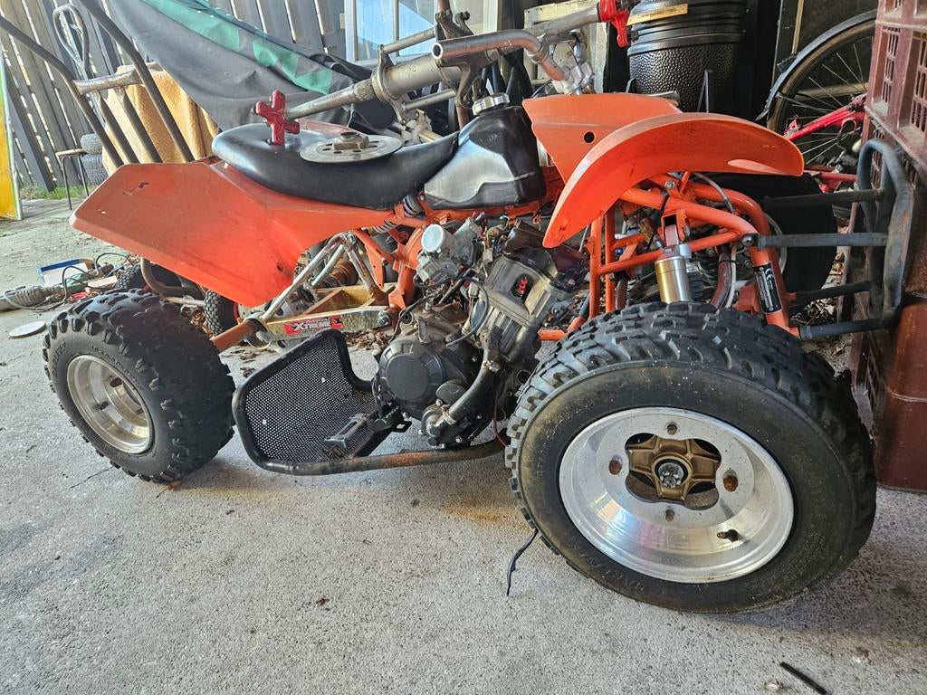 Project opknapper quad voor onderdelen, Ophalen