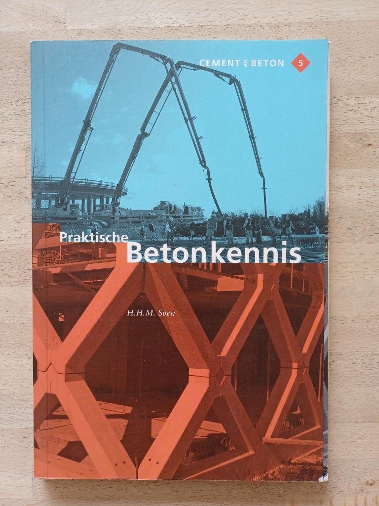 studieboek HBO bouwkunde Praktische Betonkennis, Boeken, Ophalen of Verzenden, Beta, Nieuw, HBO
